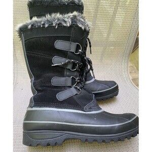 Khombu Snow Boots New Women’s Size 7 North Star Waterproof Lace Up Winter